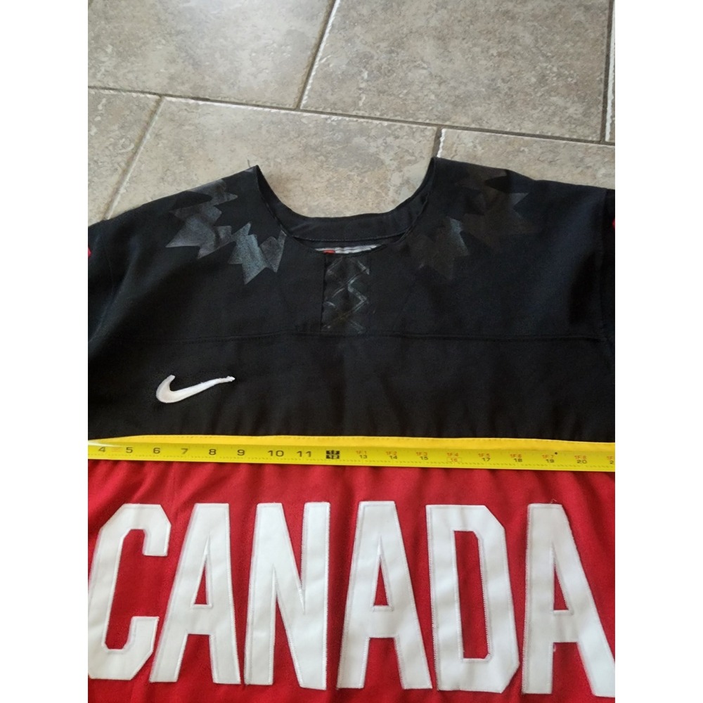 Nike Jamie Benn Team Canada 2014 Sochi Olympics Hockey Jersey Black Mens L 22 - Picture 7 of 12